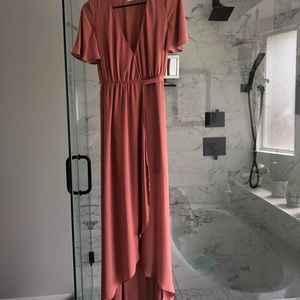 Show Me Your Mumu Flutter Sleeve Maxi Dress